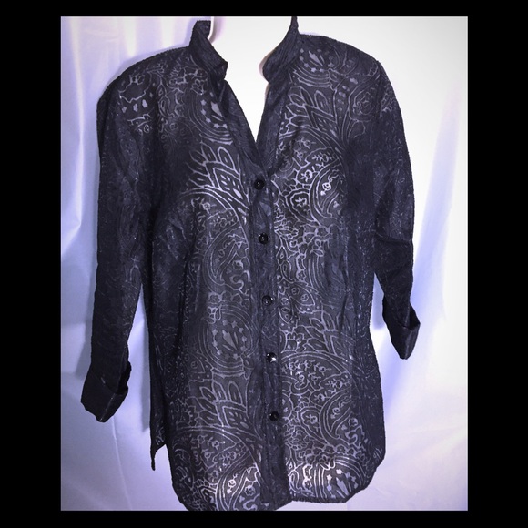 Choices Lace Blouse - Picture 1 of 8